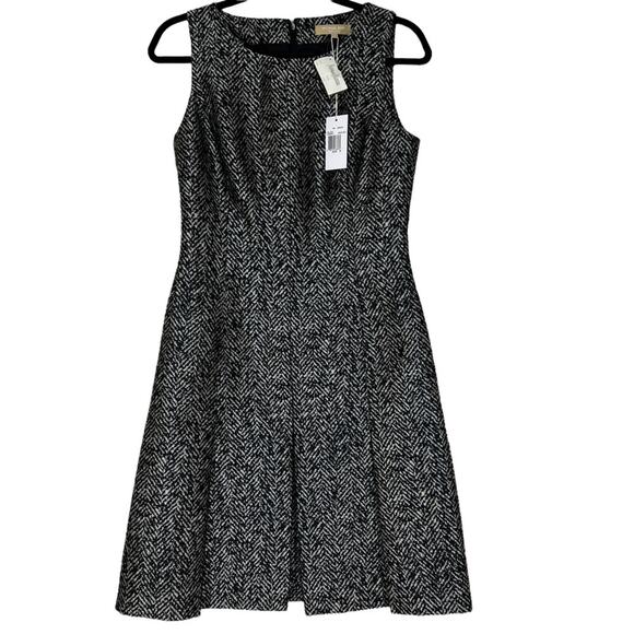 Michael Kors black multi sheath dress in size 6 NWT - Picture 1 of 7